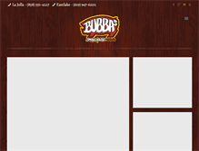 Tablet Screenshot of bubbassmokehousebbq.com